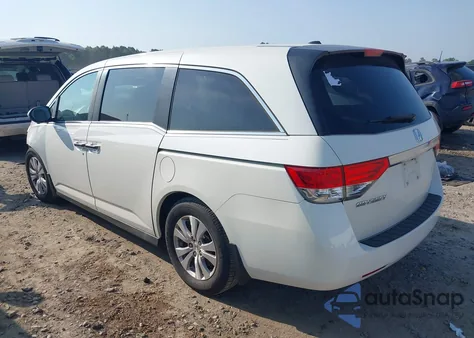 2015 Honda Odyssey Ex-L z USA, uszkodzony, nr VIN 5FNRL5H65FB009372